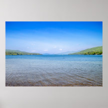 Blue and open Lake George