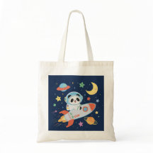 blue-and-orange Astronaut Panda