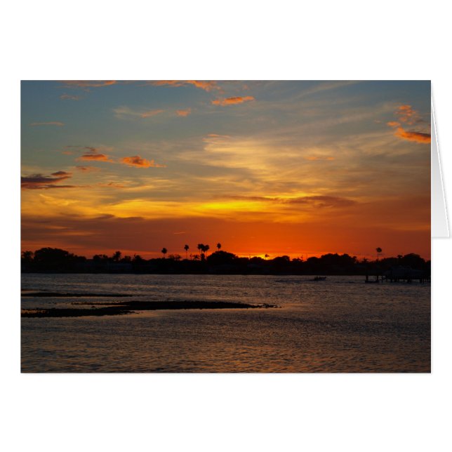 Blue and orange crystal sky (Front Horizontal)