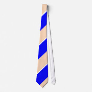 Blue and Peach Tie