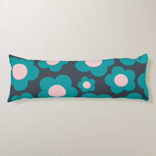 Blue and Pink Flower Boho Style Body Cushion