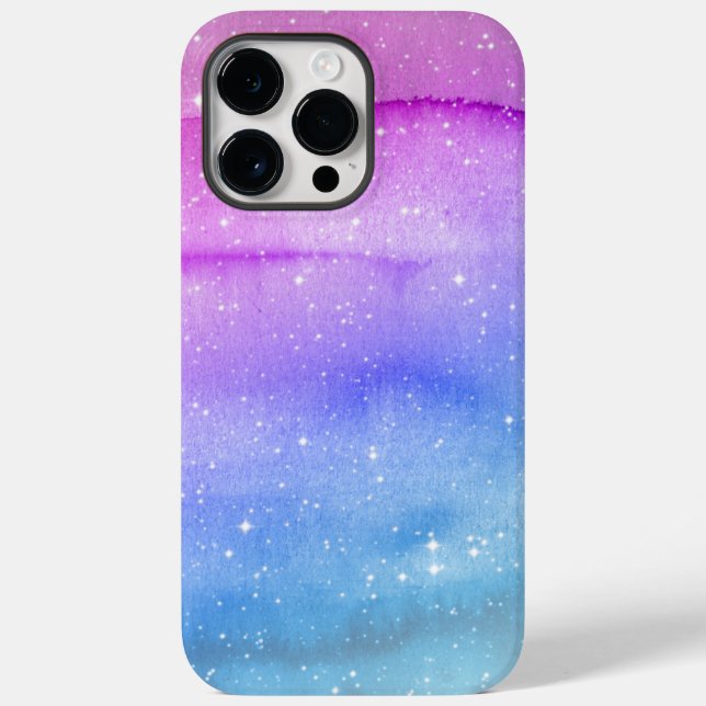 Blue and Pink Phone  Case-Mate iPhone Case (Back)