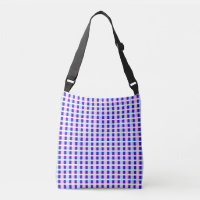 Blue and purple electric retro