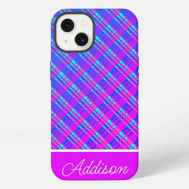 Blue And Purple Gradient Case-Mate iPhone Case (Back)
