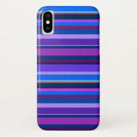 Blue and purple horizontal stripes