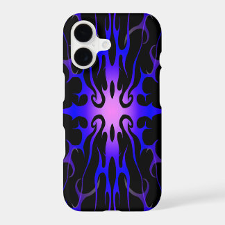 Blue and Purple Hot Rod Flames