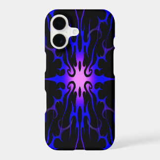 Blue and Purple Hot Rod Flames