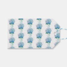 Blue and Purple Hydrangea