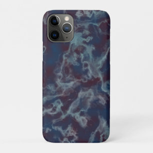blue and purple marble iPhone 11 pro case