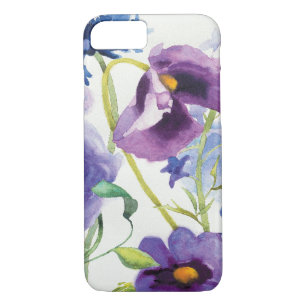 Blue and Purple Mixed Garden iPhone 8/7 Case