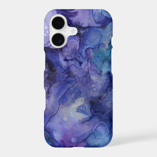 blue and purple phone case