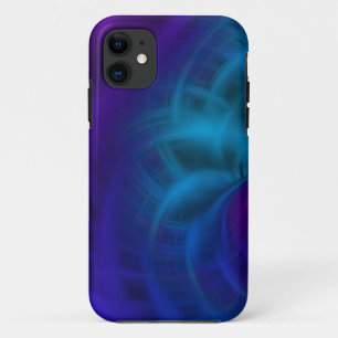Blue and purple smear iPhone 11 case