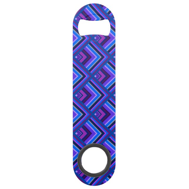 Blue and purple stripes scale pattern (Front)