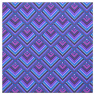 Blue and purple stripes scale pattern fabric