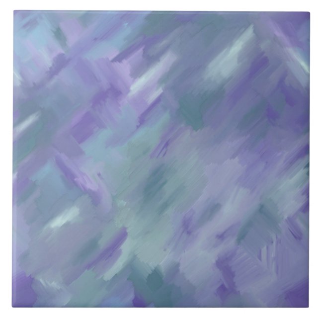 Blue And Purple Tile (Front)