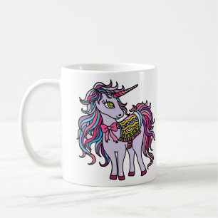 Blue and Purple Unicorn Coffee Mug
