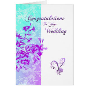 Blue and Purple Wedding