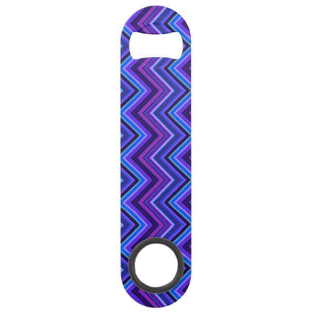 Blue and purple zigzag stripes (Front)