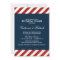 Blue and Red Nautical Rehearsal Dinner Invitation
