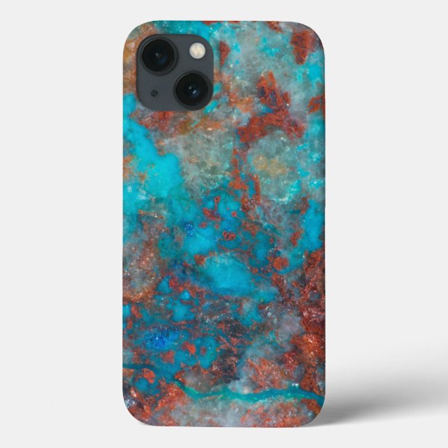 Blue And Red Shattuckite Case-Mate iPhone Case (Back)