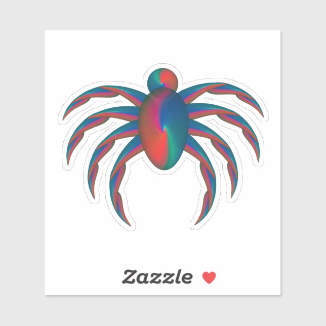 Blue and red spider (Sheet)