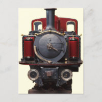 Blue And Red Train