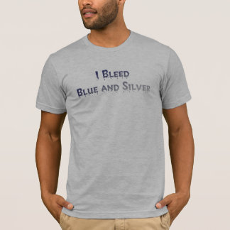 Blue and Silver T-Shirt