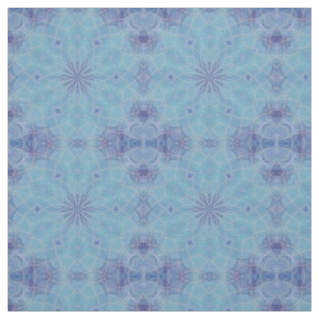 Blue and Turquoise Fabric (Swatch)