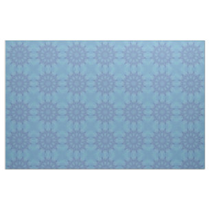 Blue and Turquoise Pattern 2 - Fabric
