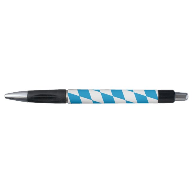 Blue and White Bavaria Diamond Flag Pattern (Front)