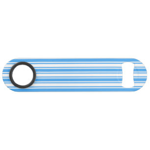 Blue and white candy stripes