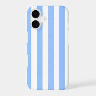 Blue and white candy stripes