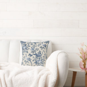 Blue and White Chinoiseire Cushion