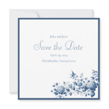 Blue and White Chinoiserie Pattern