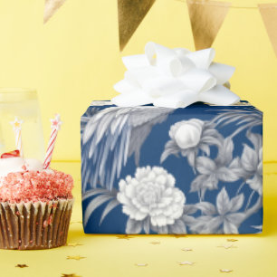 Blue and White Chinoserie Series Design 7 Wrapping Paper