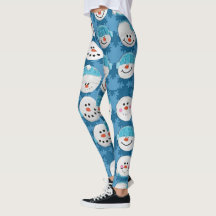 Blue and White Christmas Snow Cute Winter