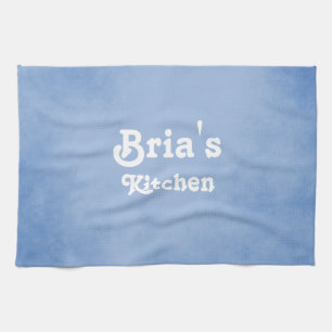 Blue and White Fancy Tea Towel