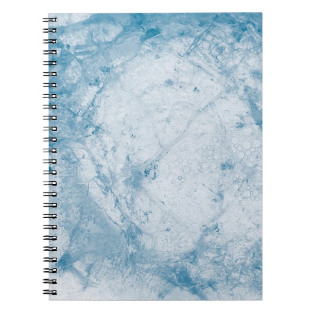 Blue and white floral mattress notebook (Front)