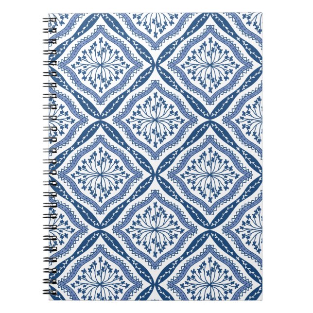 Blue and White Journal (Front)