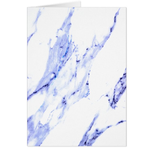Blue and White Marble (Front)