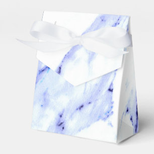 Blue and White Marble Favour Box