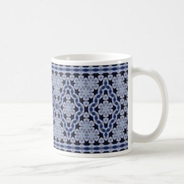 Blue and white mug (Right)