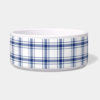 Blue and White Nautical Plaid