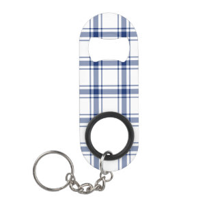 Blue and White Nautical Plaid