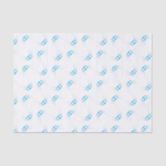 Blue and white Sea Life Animal tissue paper