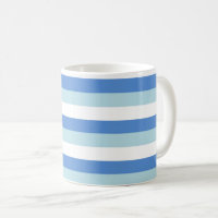 Blue and White Striped