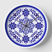 Blue and White Talavera Three