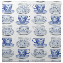 Blue and White Teacup