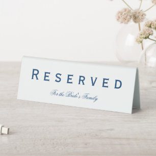 Blue and White Wedding