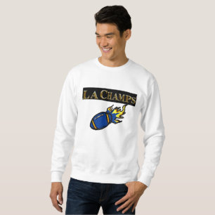 BLUE AND YELLOW FOOTBALLS SWEATSHIRT